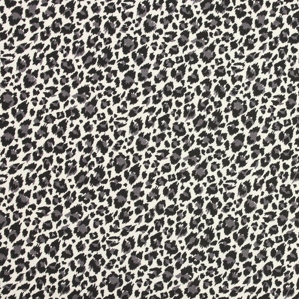 Makower - Around the World - Leopard Print Black (£12pm)