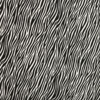 Makower - Around the World - Zebra Print Black (Â£12pm)