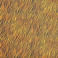 Makower - Around the World - Zebra Print Orange (Â£12pm)