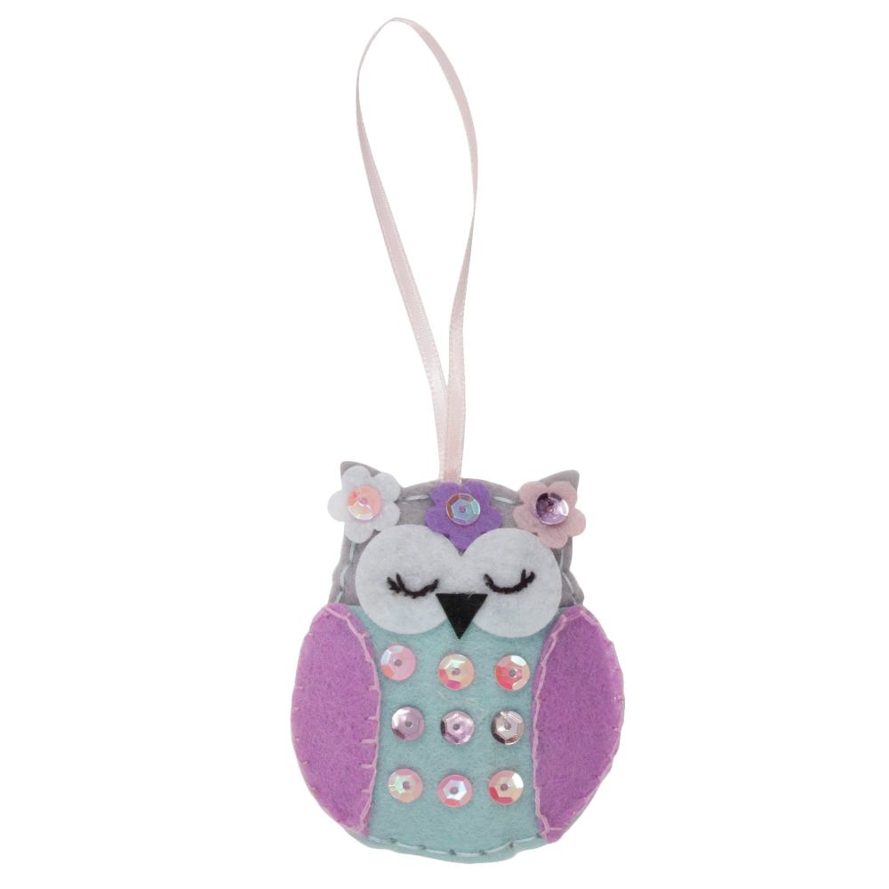 Spring Owl Felt Kit