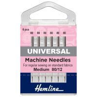 Hemline Machine Needles - Universal 80/12