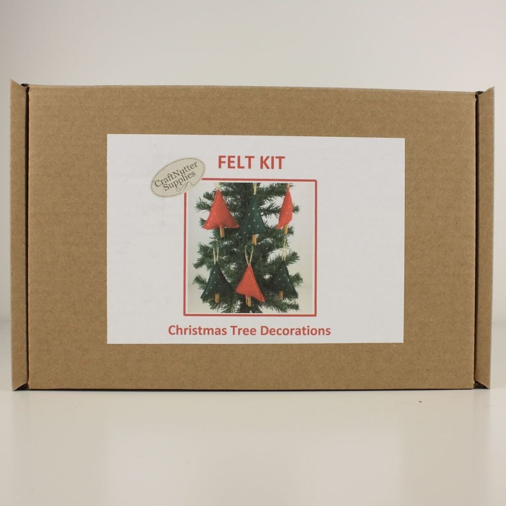 Christmas Tree Decoration - Felt Kit