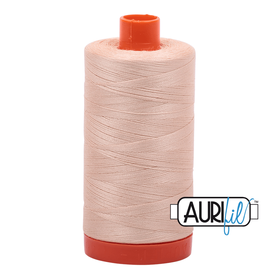 Aurifil 50 weight Cotton Thread - 1300 metre spool  - Colour 2315 Shell
