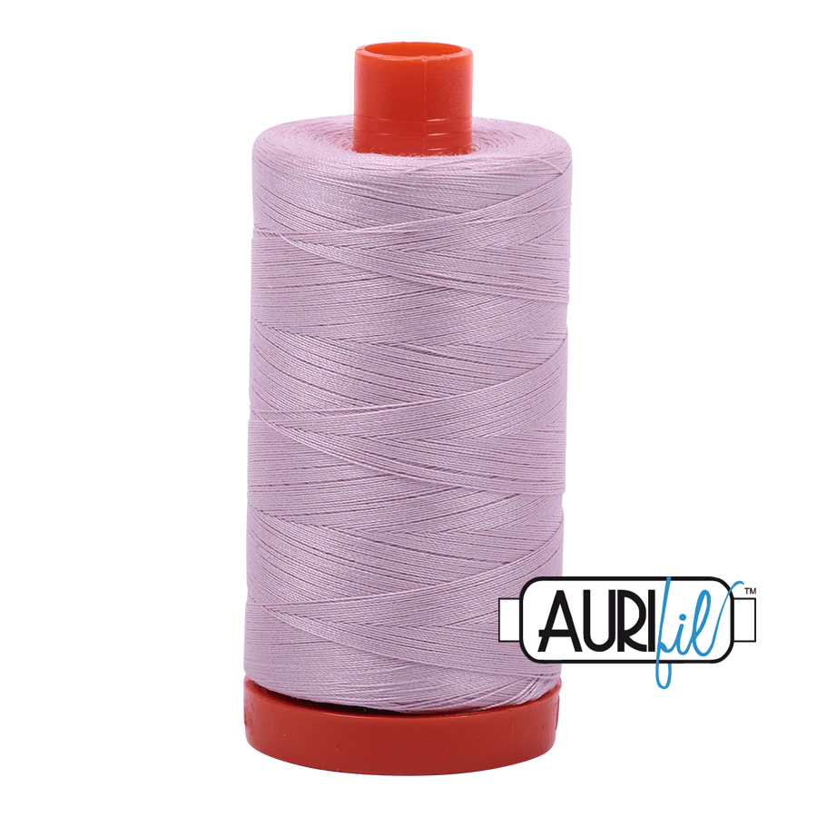 Aurifil 50 weight Cotton Thread - Colour 2510 Light Lilac - 1300 metres