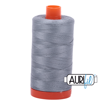 Aurifil 50 weight Cotton Thread - 1300 metre spool  - Colour 2610 Light Blue Grey
