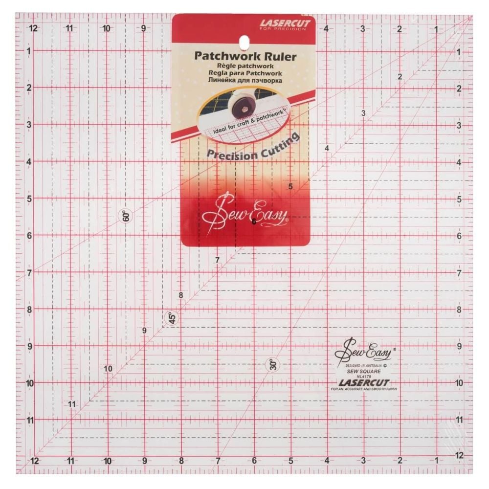 Sew Easy - Quilters Template - 12.5