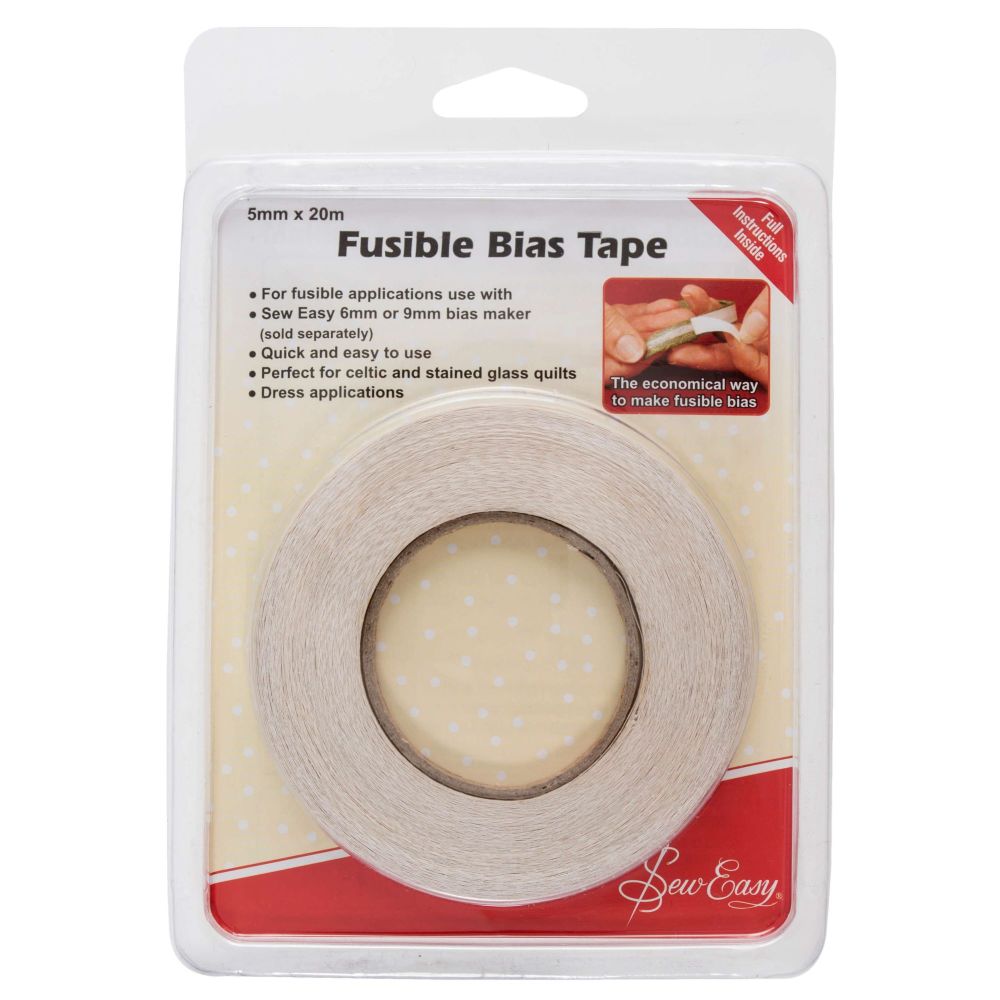 Sew Easy - 5mm fusible bias tape for quilting & patchwork