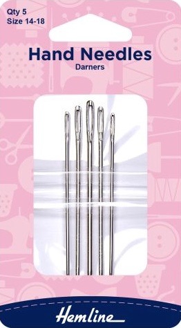 Hand Sewing Needles - Yarn Darners 14/18