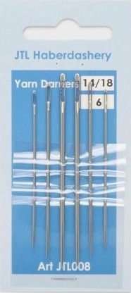 Hand Sewing Needles - Yarn Darners 14/18