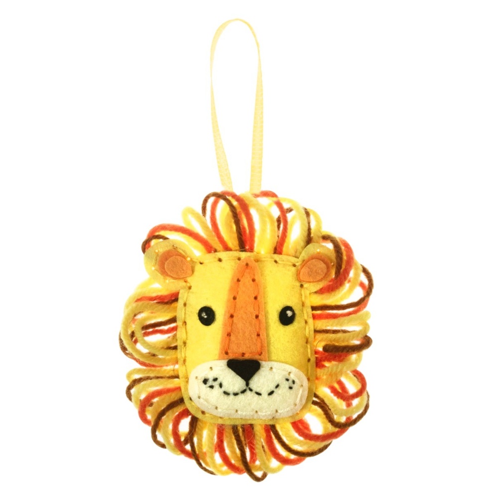 Trimits | Lion Felt Decoration Kit | Make Your Own