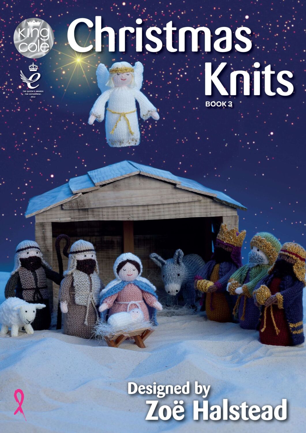 King Cole  | Christmas Knits Book 3 | Nativity and Christmas Decor Knitting