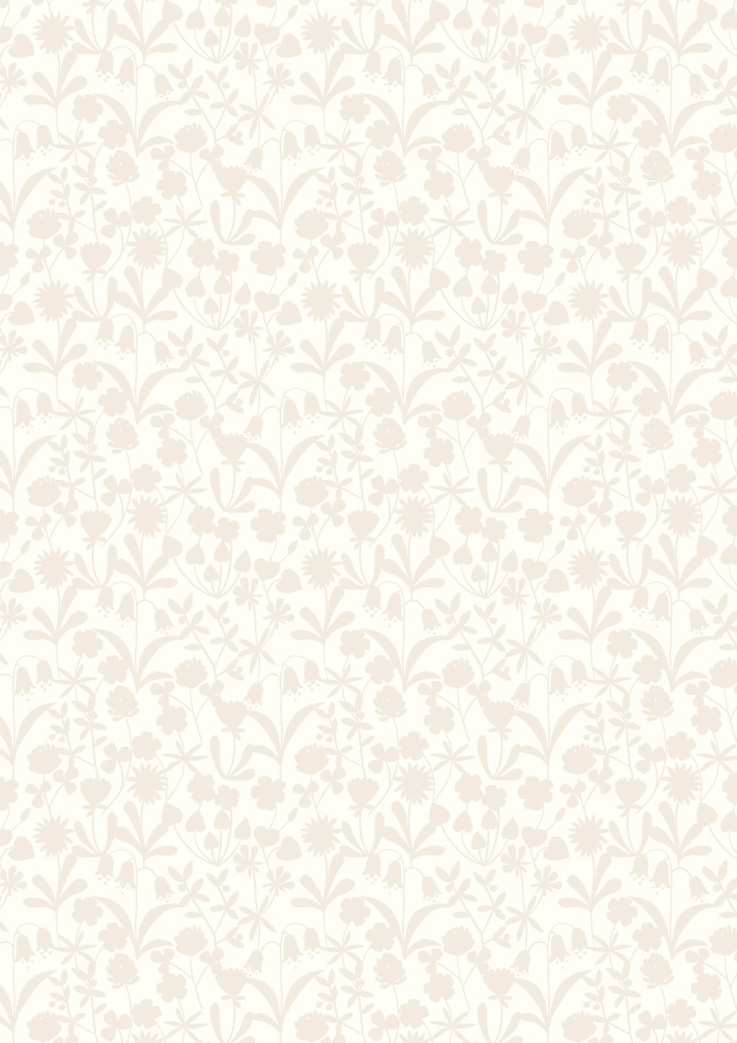 Lewis and Irene | Tiny Tonals SS25 | Wildflowers | Cream on Cream (£12 metr
