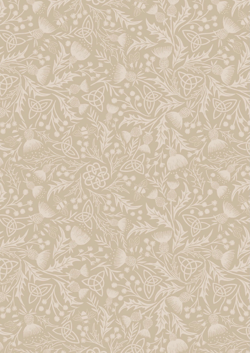 Lewis & Irene | Celtic Dreams | Mono Thistle Natural (£12 metre)