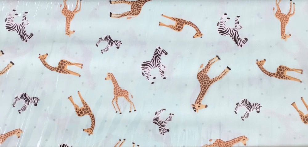 Lewis and Irene | Small Things... Wild Animals | Giraffes and Zebras (£12.60 metre)