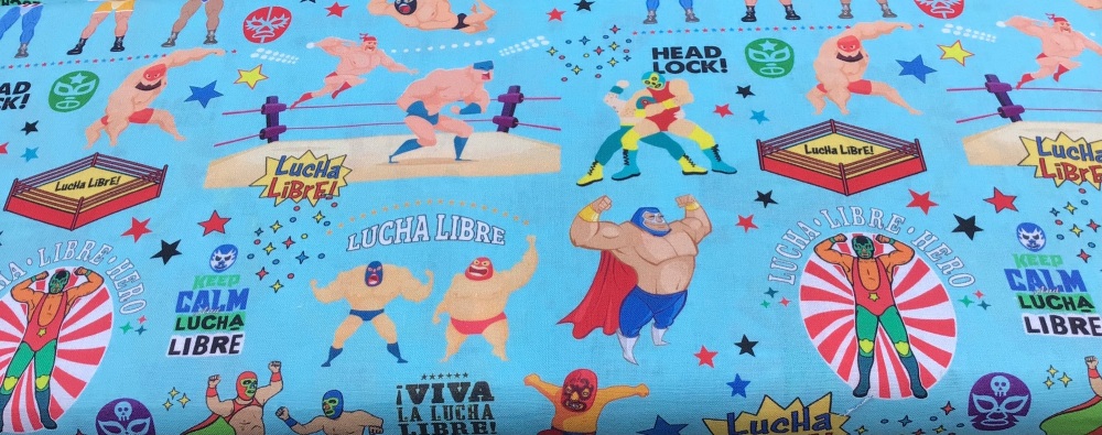Michael Miller | Legends of Lucha Libre | Wrestlers | Aqua Blue (£13 metre)