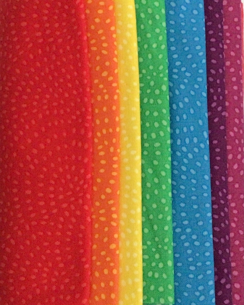 Dashwood Studio | Twist | Rainbow | 7-piece Fat Quarter Bundle (&pound;11 metre)