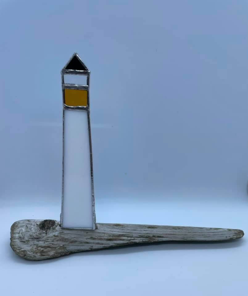 Lighthouse on Driftwood
