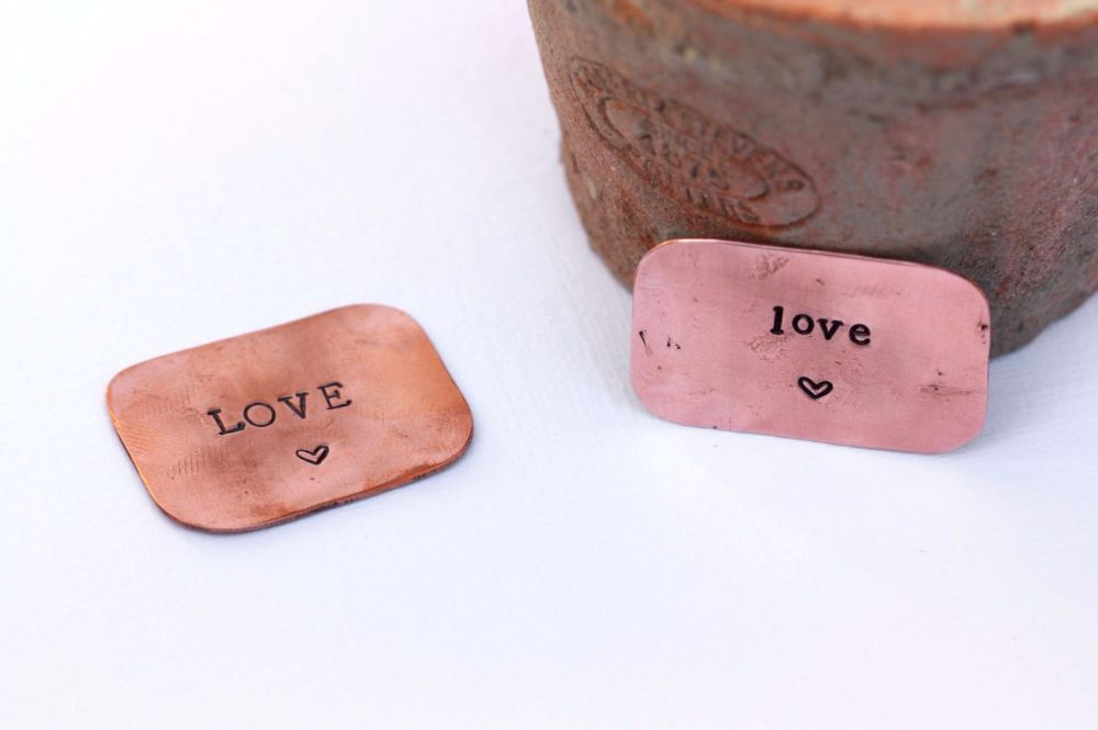 A Little Bag of Love Copper Gift Token