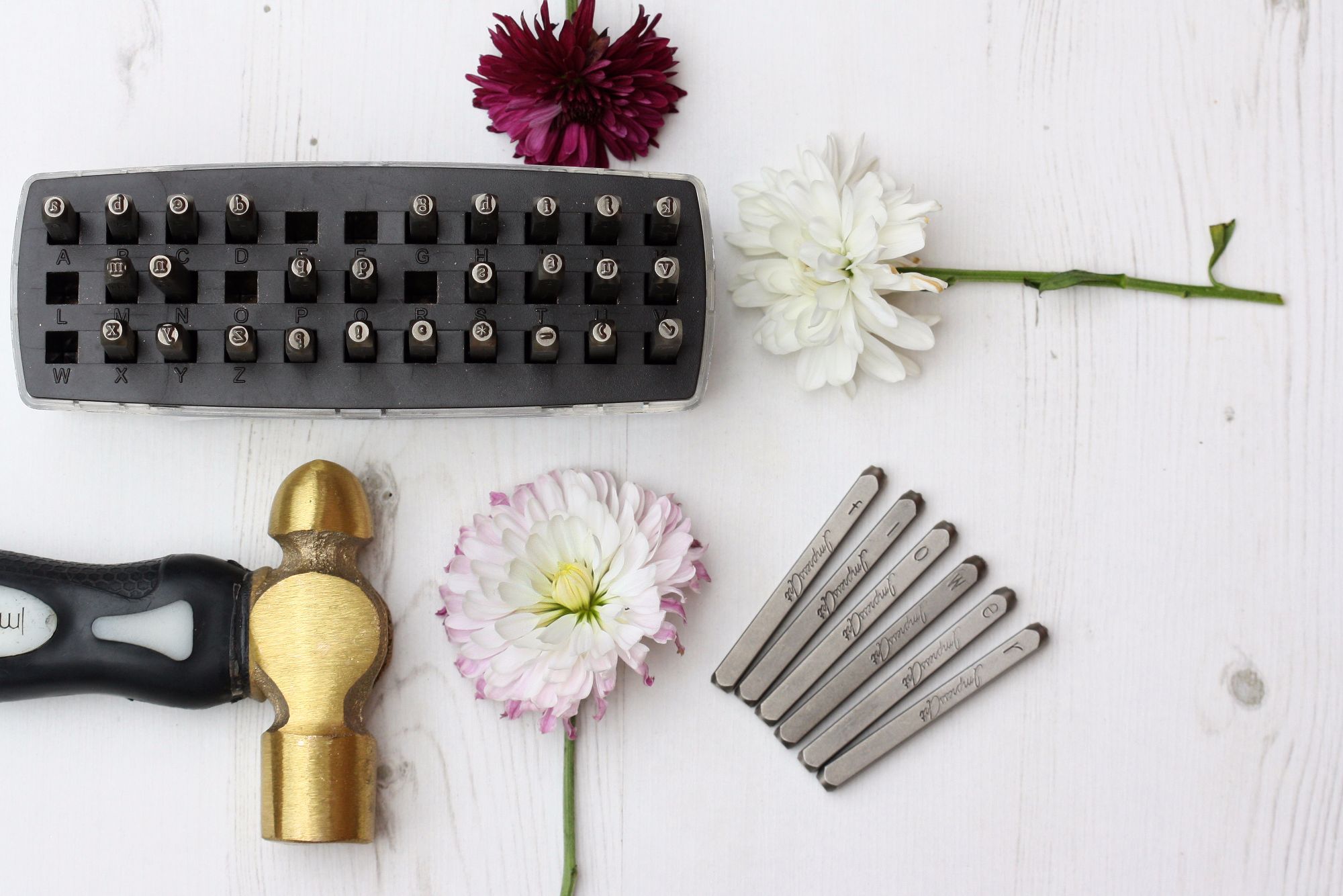 hand stamping tools for metal work