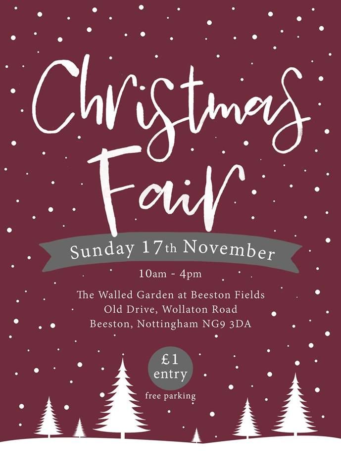 Christmas Fair Walled Garden Beeston Nov 2019