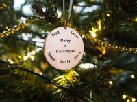 Copper Bauble - Personalised Names