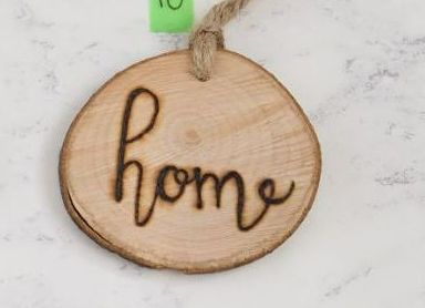 Wood Slices Small Hanging Decor
