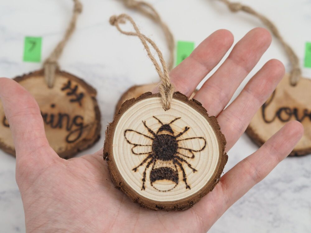 Wood Slices Small Hanging Decor - SUPER SECONDS