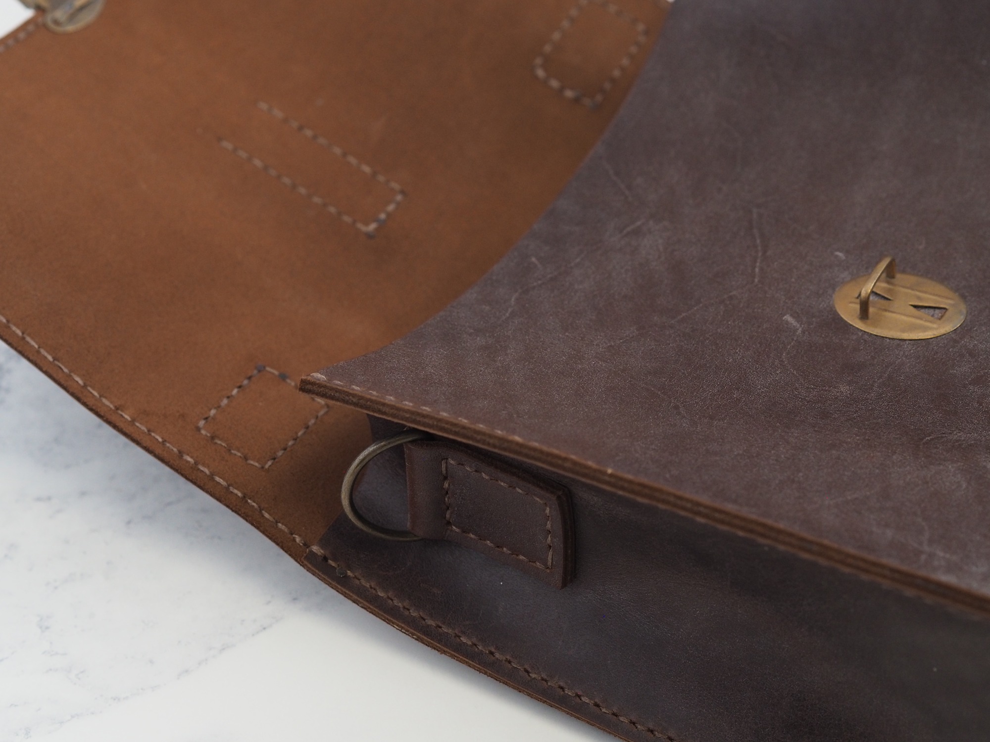 Handmade Leather passport sleeves