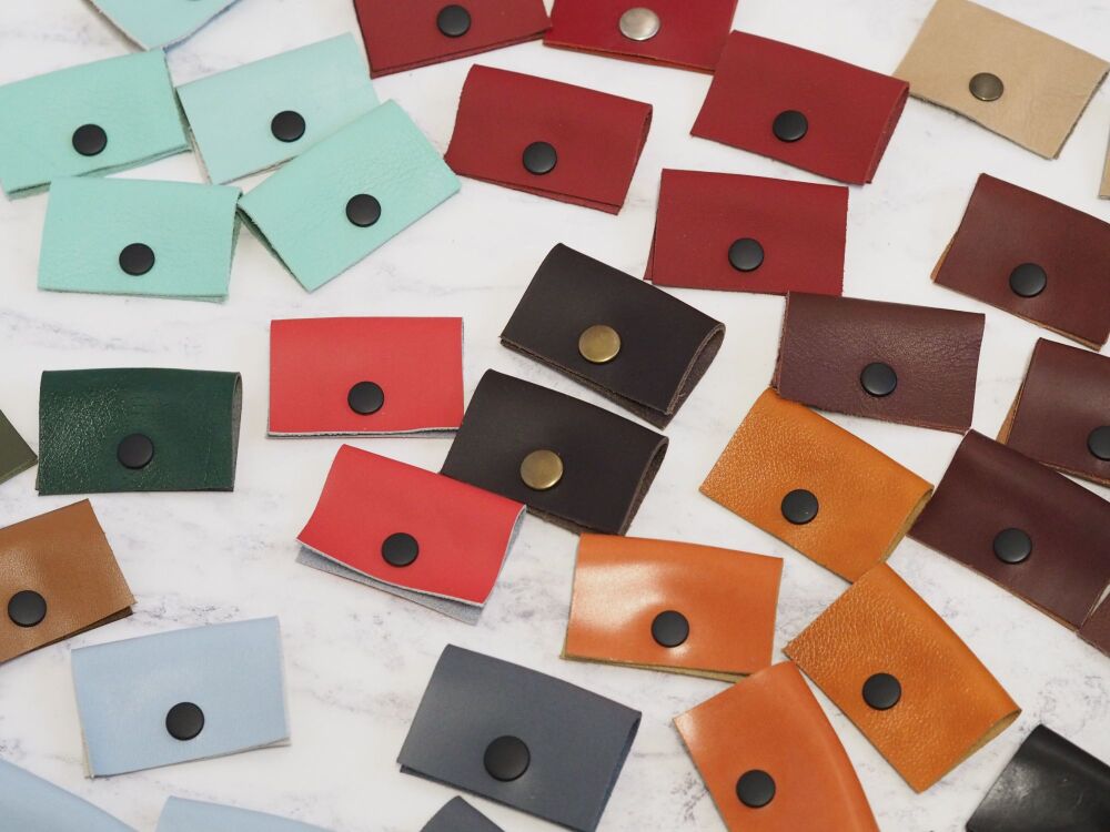 Leather Cable Tidy - Multiple Colours - SECONDS