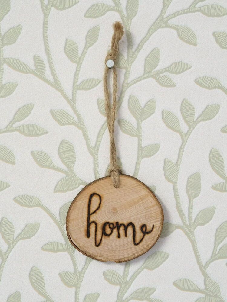 Wood Slices Small Hanging D&eacute;cor - home - Super Seconds