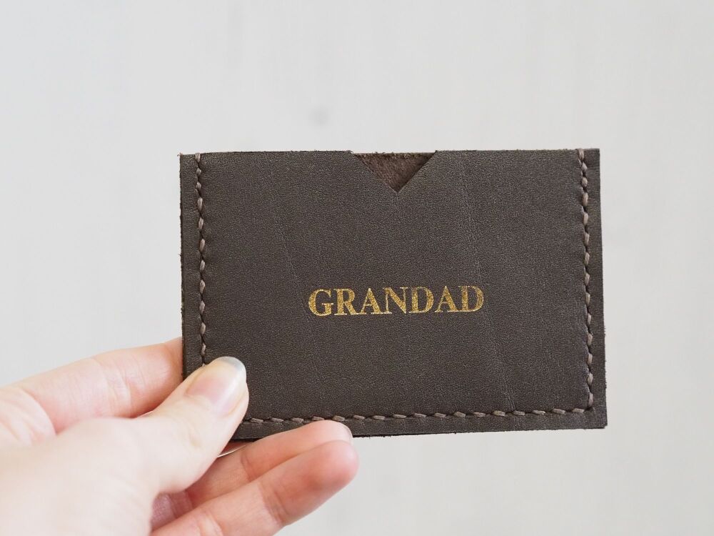 Leather Card Holders - SUPER SECONDS