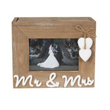 Mr and Mrs Photo Wedding Box