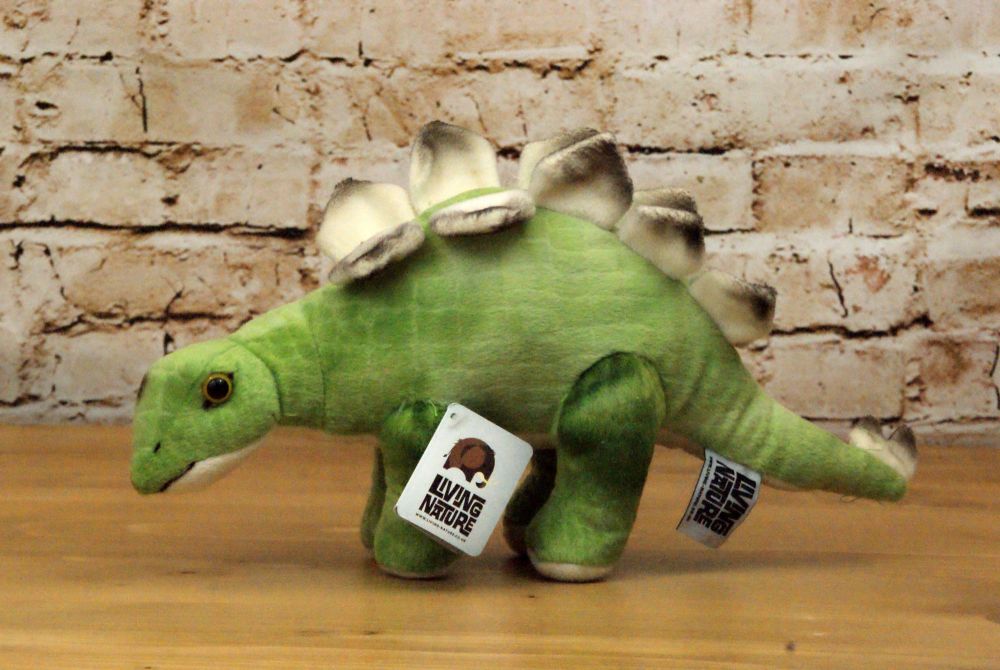 Living Nature Plush Stegosaurus Toy
