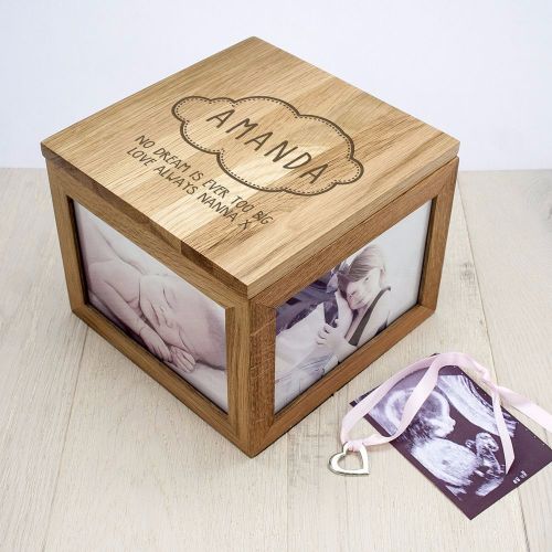 Baby Oak Keepsake Box