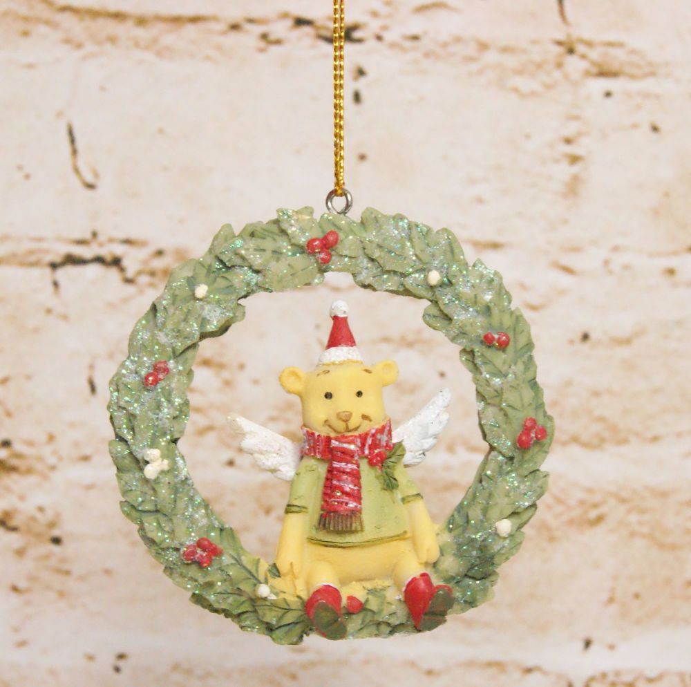 Gisela Graham Resin Toy Box Wreath Decoration - 4 Assorted