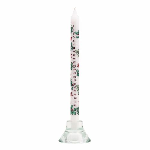 Alison Gardiner Robin, Holly and Ivy Advent Candle