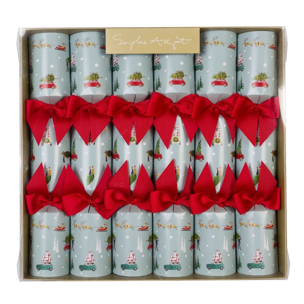 Sophie Allport 'Home for Christmas' Crackers - Box of 6