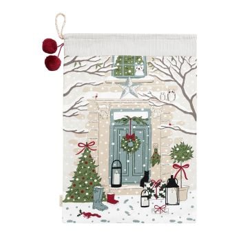 Sophie Allport 'Holly and Berry' Door Christmas Sack