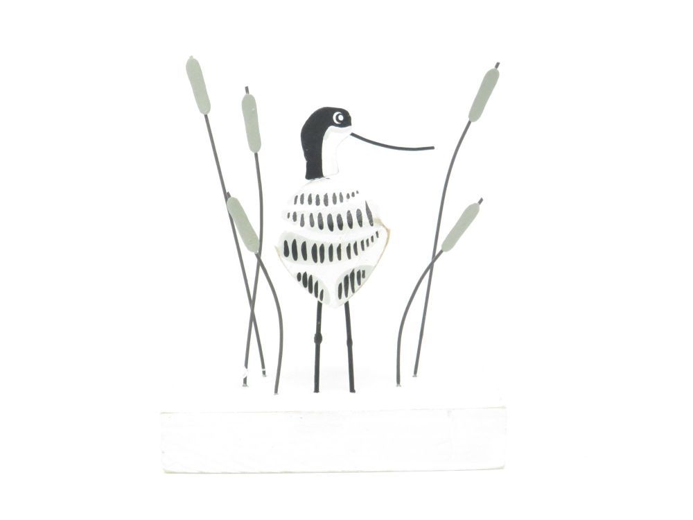 Avocet in the Reeds Ornament