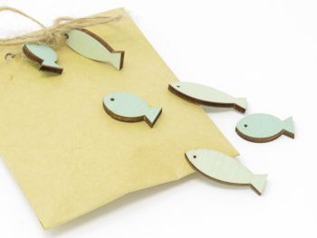 Bag of Mini Wooden Fish Scatters