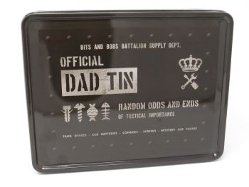 Military Style 'Official Dad Tin'