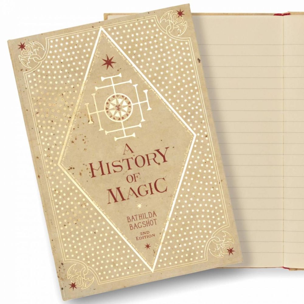 Minalima designed Harry Potter 'A History of Magic' Journal Notebook