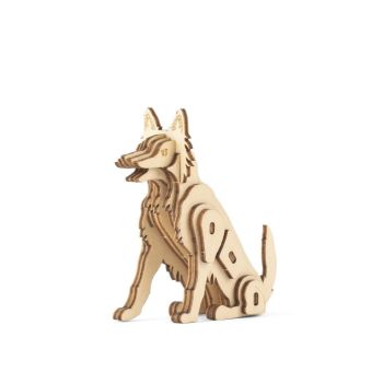 3D Wooden Puzzle - Dog