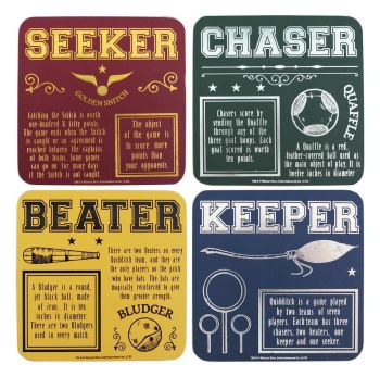 Harry Potter Set of Four Coasters