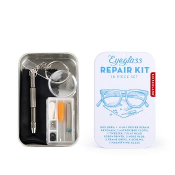 Glasses Repair Kit in a Tin