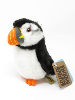 Small Living Nature Puffin Soft Toy