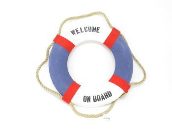 Life Buoy 'Welcome on Board' Decoration