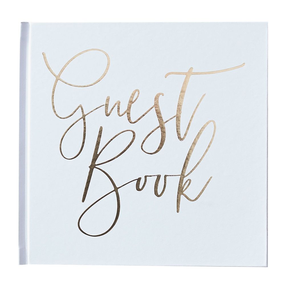 Ginger Ray Gold Foiled 'Guest Book'