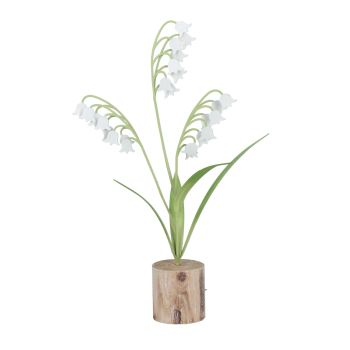 Gisela Graham Metal Lily of the Valley Ornament