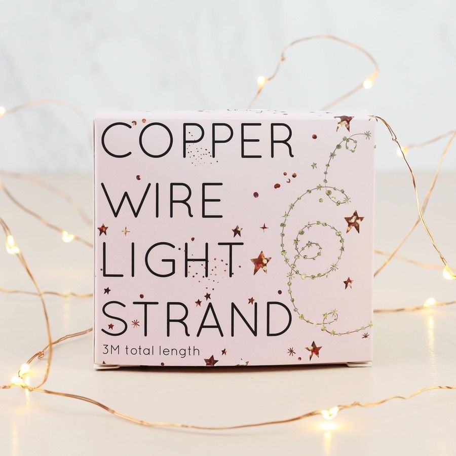 Copper LED Wire Strand of 30 Lights